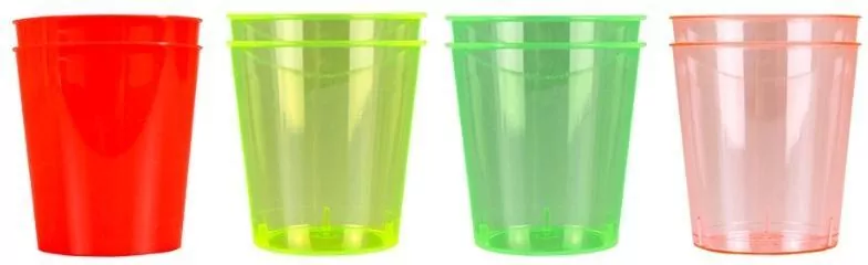 Kolorowe kieliszki 30ml - tantis.pl