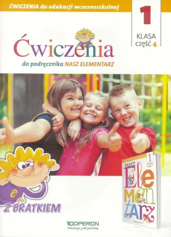 Nasz Elementarz SP 1/4 ćw. OPERON - tantis.pl