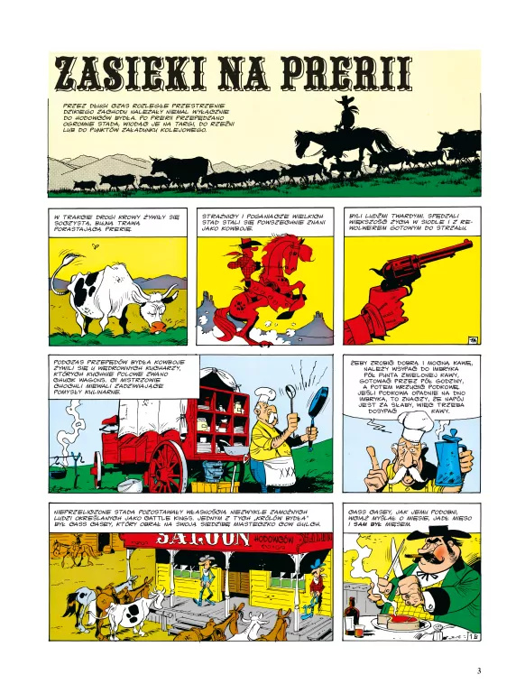 Zasieki na prerii. Lucky Luke. Tom 29 - tantis.pl