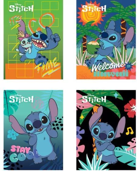 Zeszyt Stitch. A5/32K linia kolor. 1 sztuka - tantis.pl