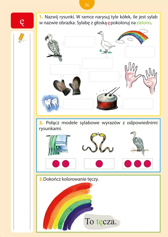 Szkoła czytania i pisania. Ćwiczenia w czytaniu i pisaniu dla dzieci od 6 lat - tantis.pl