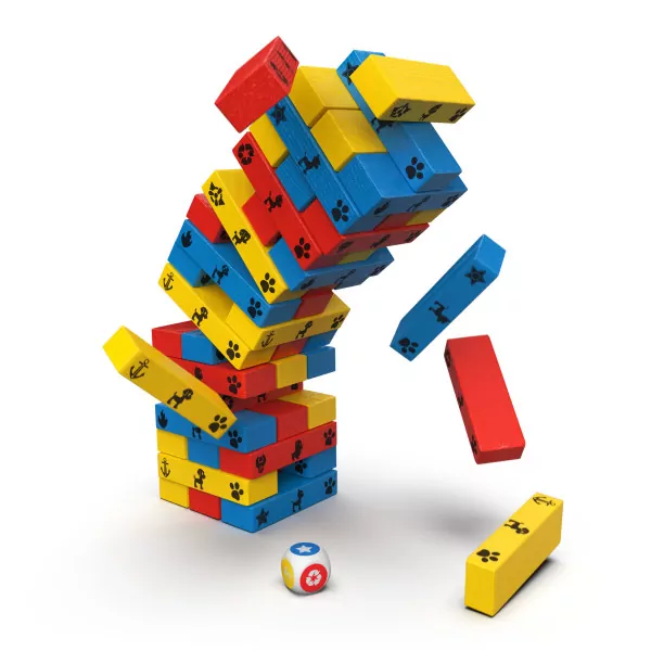 Gra Psi Patrol Jumbling Tower - tantis.pl
