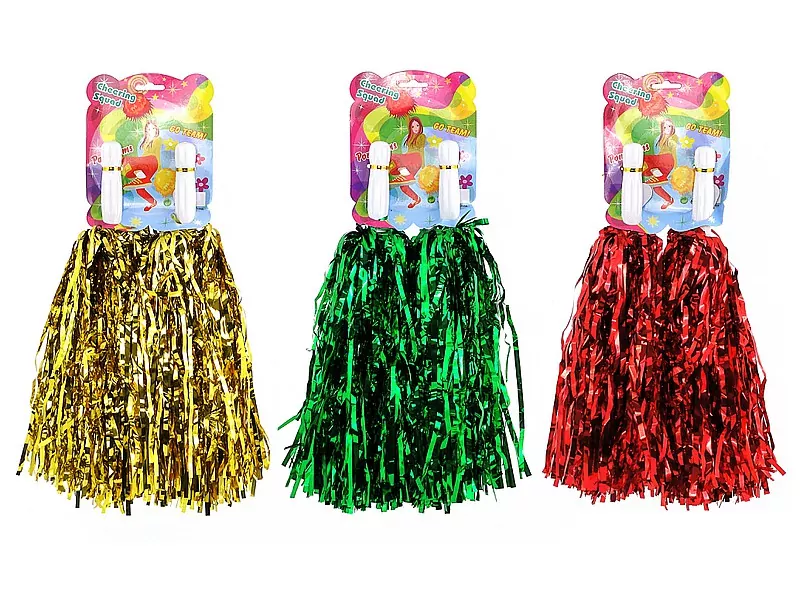 Pompony Cheerleaderki. 2 sztuki - tantis.pl