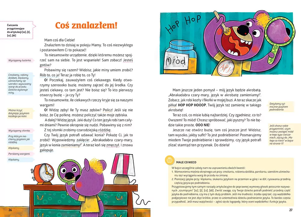 Bajki logopedyczne misia API. 4-6 lat - tantis.pl