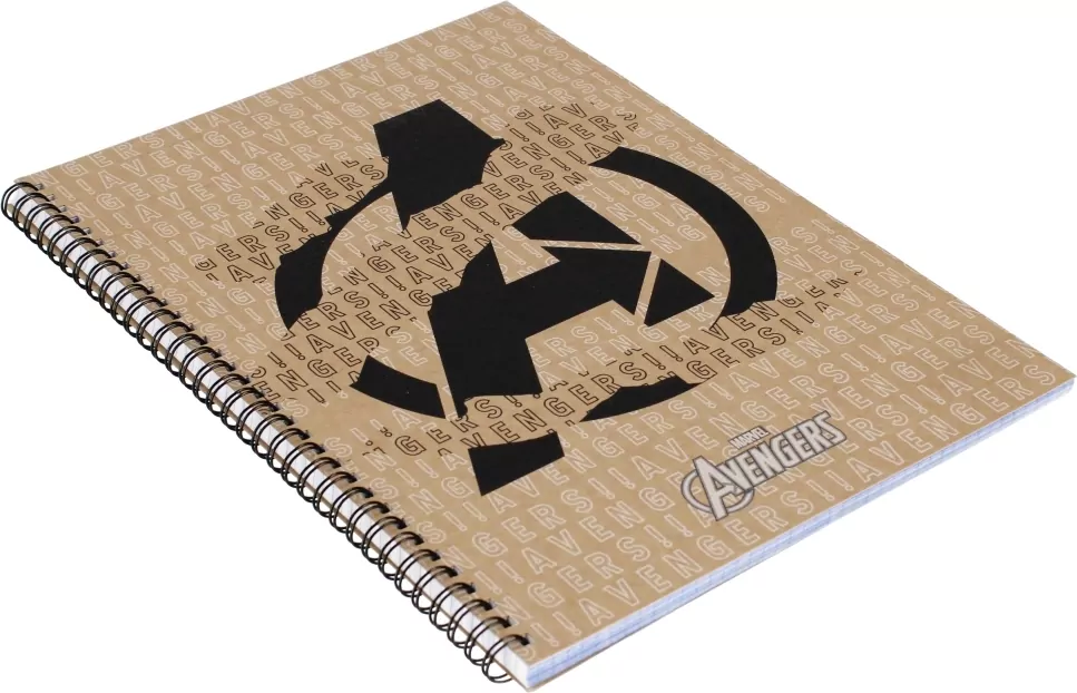 Kołozeszyt A4/80K kratka Avengers Kraft - tantis.pl