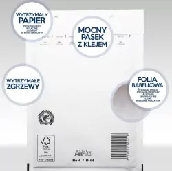 Koperty Airpro 12/B białe