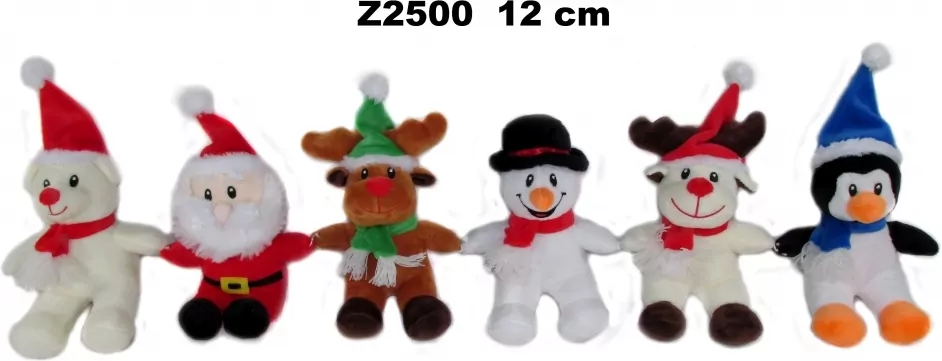 Zwierzęta świąteczne 12cm MIX - tantis.pl
