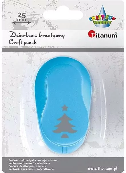 Dziurkacz z motywem 25mm Choinka - tantis.pl