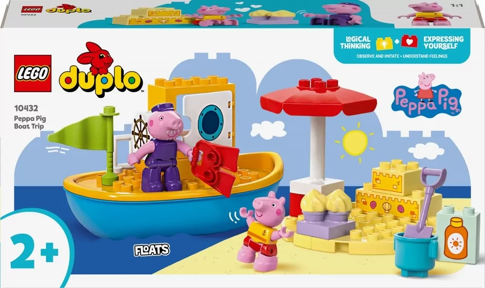 LEGO® DUPLO. Peppa i rejs łodzią. 10432 - tantis.pl