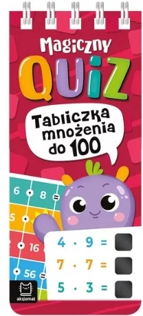 Magiczny quiz. Tabliczka mnożenia do 100 - tantis.pl