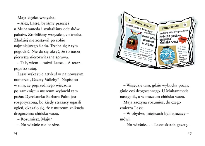 Tajemnica pożarów. Biuro Detektywistyczne Lassego i Mai. Tom 23 - tantis.pl