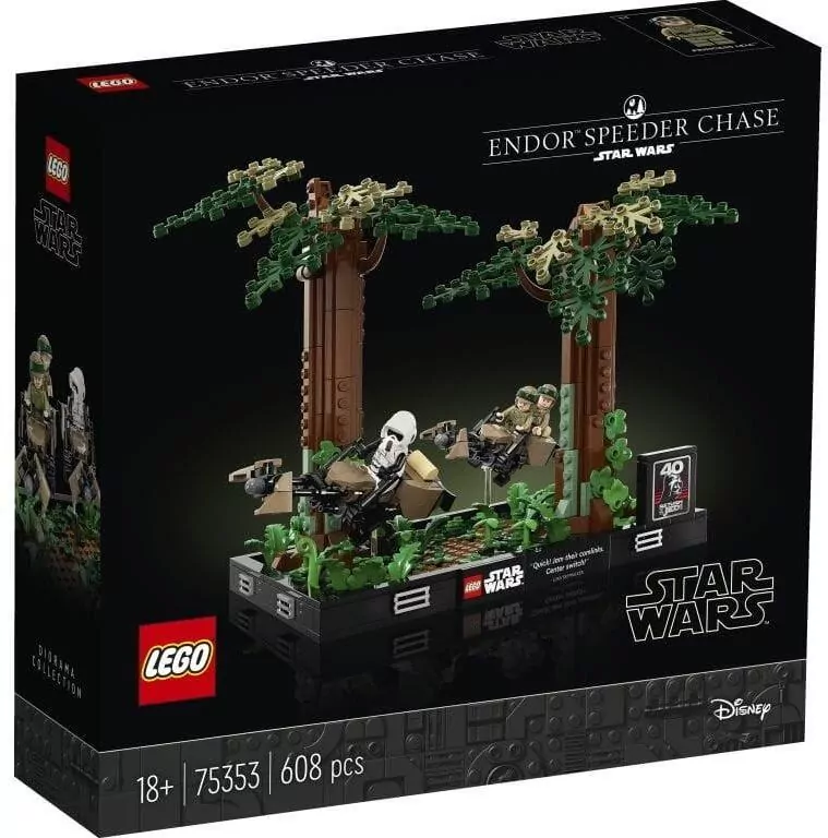 LEGO® Star Wars™. Diorama: Pościg na ścigaczu przez Endor™. 75353 - tantis.pl