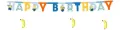Baner Happy Birthday Minionki 50x153cm - tantis.pl