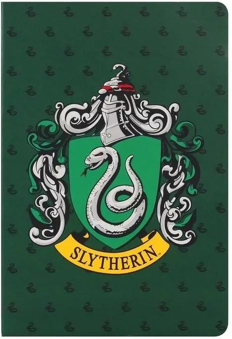 Harry Potter Notatnik A5 linia Herb Slytherinu - tantis.pl