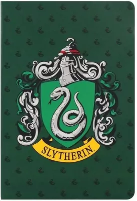 Harry Potter Notatnik A5 linia Herb Slytherinu
