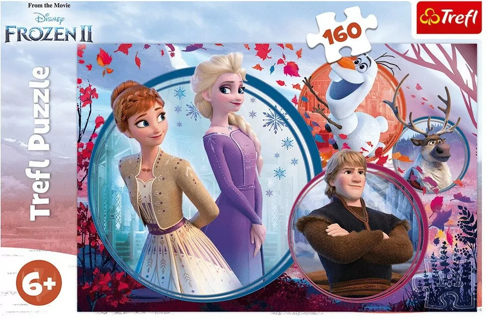 Puzzle 160. Disney. Frozen II. Siostrzana przygoda - tantis.pl