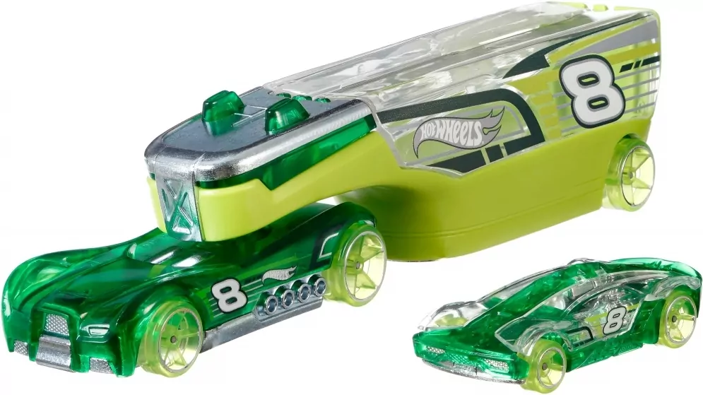 Hot Wheels Ciążarówka + Autko Rock n' Race - tantis.pl
