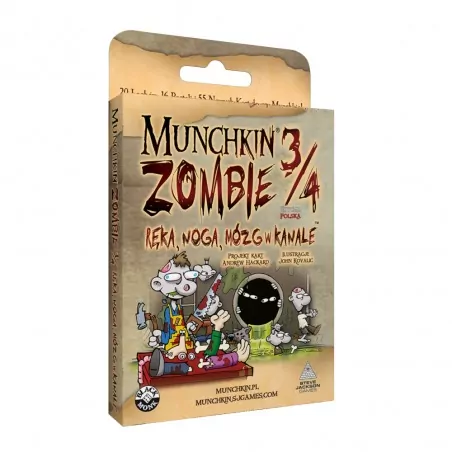 Munchkin Zombie 3/4 Ręka, Noga, Mózg w kanale - tantis.pl