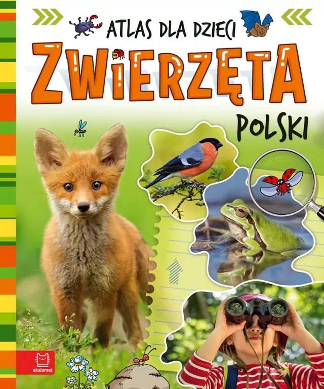 Zwierzęta Polski. Atlas dla dzieci - tantis.pl