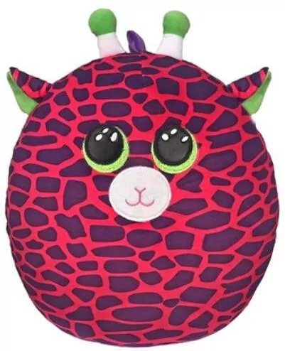Różowa żyrafa 30cm. TY Squish-a-Boos GILBERT - tantis.pl
