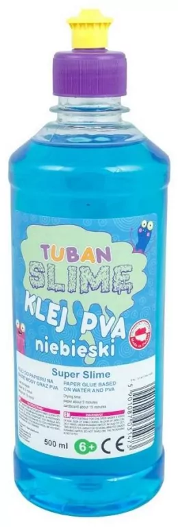 Klej niebieski PVA 500ml TUBAN - tantis.pl