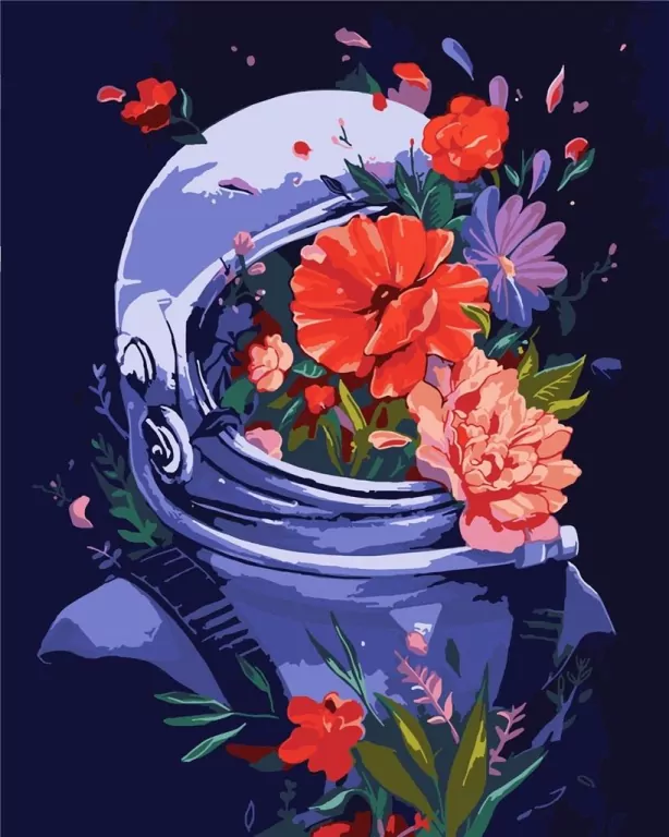 Malowanie po numerach. Kosmiczna piękność 40x50cm - tantis.pl