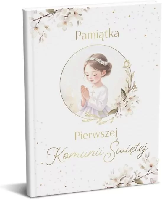 Pamiątka książeczka Komunia - tantis.pl