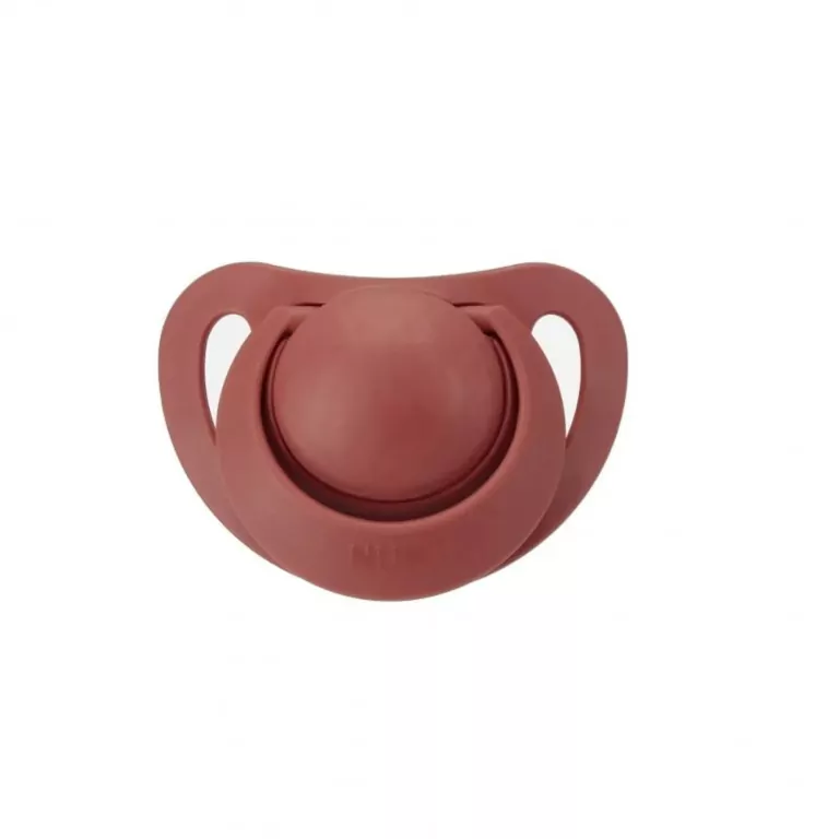NUK. For Nature. Smoczki. 0-6 miesięcy. Beżowy i czerwony - tantis.pl