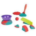 Kinetic Sand - Dwukolorowy piasek kinetyczny z akcesoriami - tantis.pl