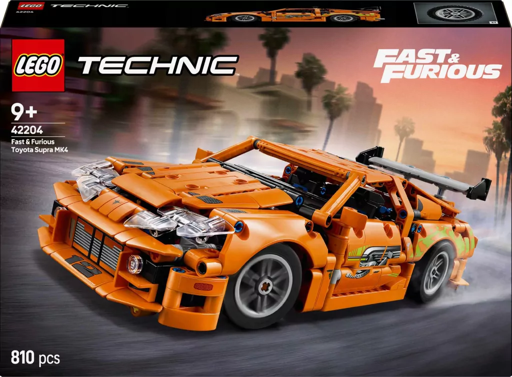 LEGO® Fast and Furious Toyota Supra MK4 42204 - tantis.pl