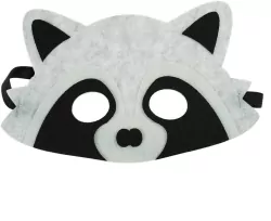 Filcowa maska zwierzątka - szop