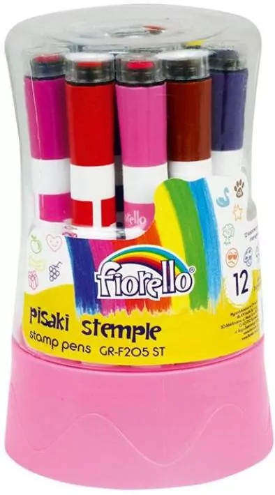 Pisaki stemple 12 kolorów - tantis.pl