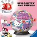 Puzzle 3D: Hello Kitty Kula 72el - tantis.pl