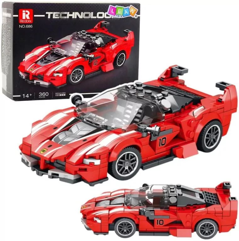 Klocki konstrukcyjne wyścigówka FXX-K 360el - tantis.pl