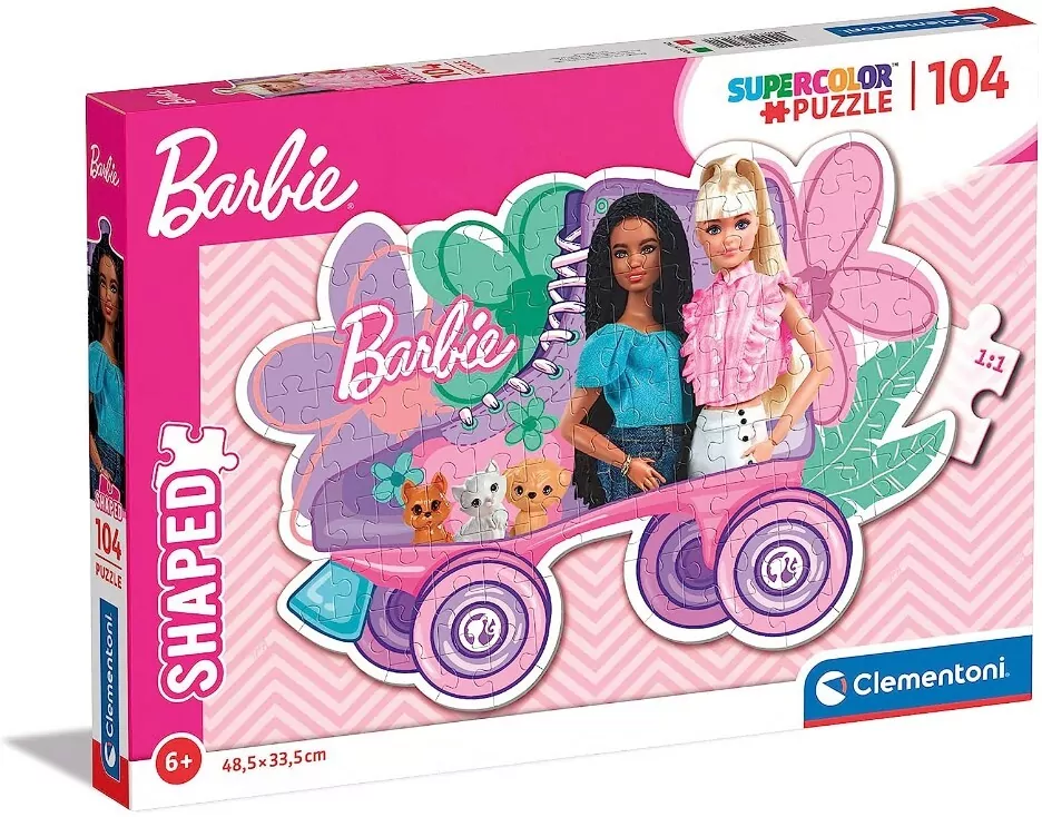 Puzzle 104 Wyjątkowa kolekcja Barbie - tantis.pl