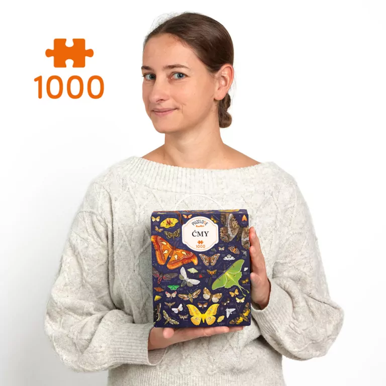 CzuCzu. Puzzlove. Ćmy. 1000 el. - tantis.pl