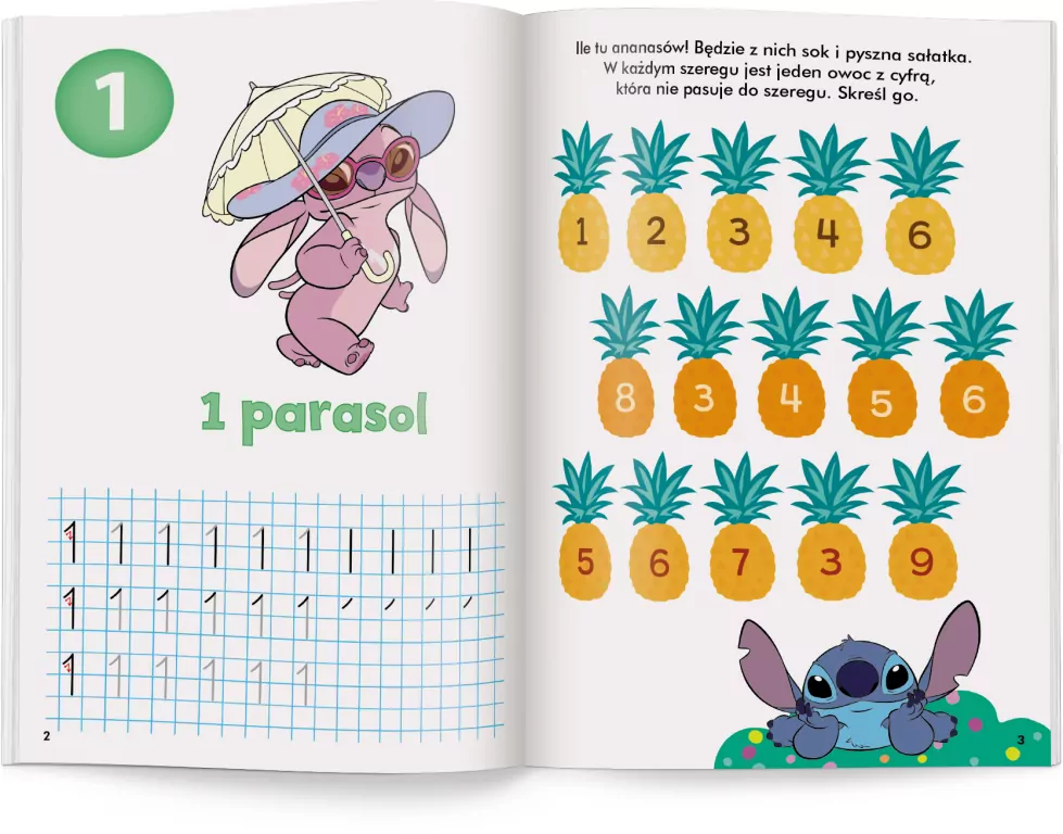 Cyfry. Disney Uczy - tantis.pl