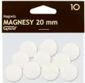 Magnes. 20 mm, biały, 10 sztuk - tantis.pl