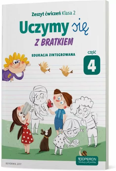 Uczymy się z Bratkiem 2 Zeszyt ćwiczeń cz.4 OPERON - tantis.pl