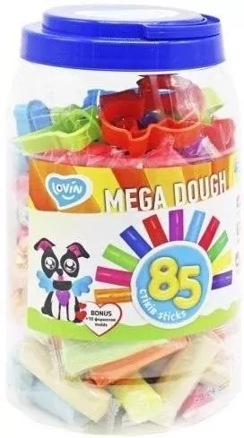 Mega ciastolina, 85 elementów - tantis.pl