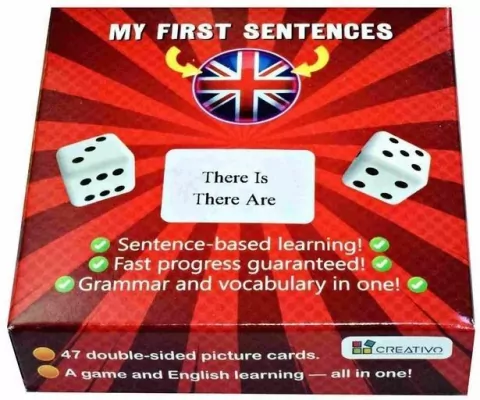 Moje pierwsze zdania po angielsku (THERE IS/ ARE)