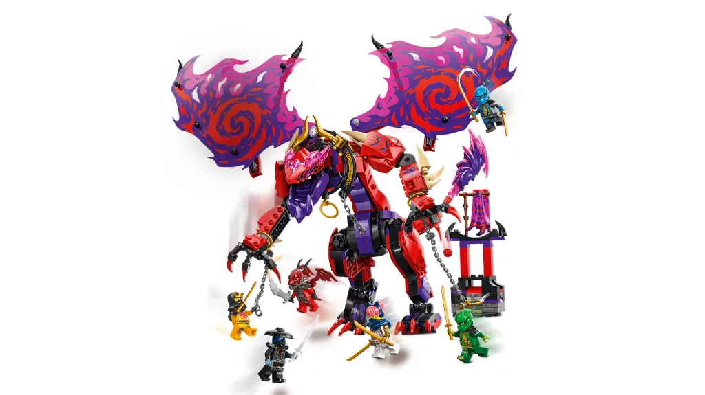 LEGO® Ninjago. Smok chaosu Kiełogrzmot. 71832 - tantis.pl
