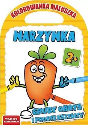 Warzywka. Kolorowanka maluszka - tantis.pl