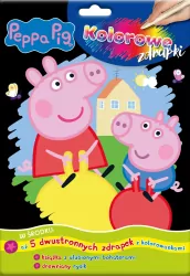 Peppa Pig. Kolorowe zdrapki cz. 1