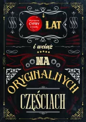 Karnet Urodzinowy regulowany