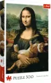 Puzzle 500. Mona Lisa i kot Mruczek. 37294 - tantis.pl