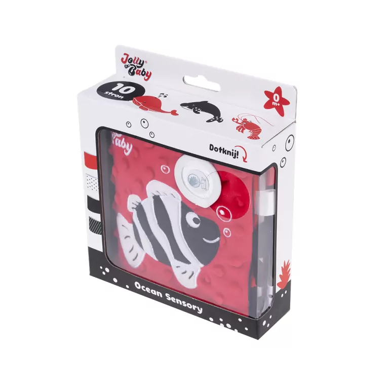 Książeczka sensoryczna. Ocean - tantis.pl