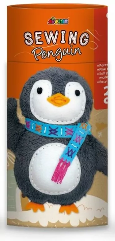 Uszyj lalkę Pingwin - tantis.pl