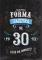 Karnet B6 Urodziny 30 - tantis.pl