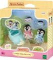 Rodzina pingwinów. Bliźniaki w samochodzie. Sylvanian Families - tantis.pl